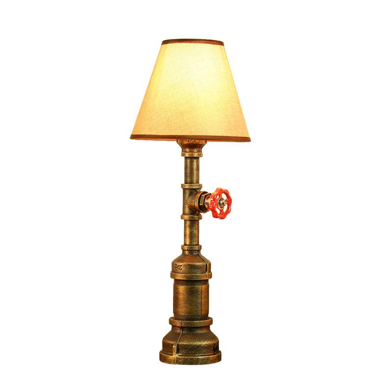 Creative Retro Water Pipe Table Lamp