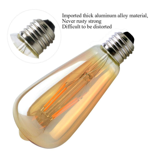 Frosted Glass Vintage Bulbs