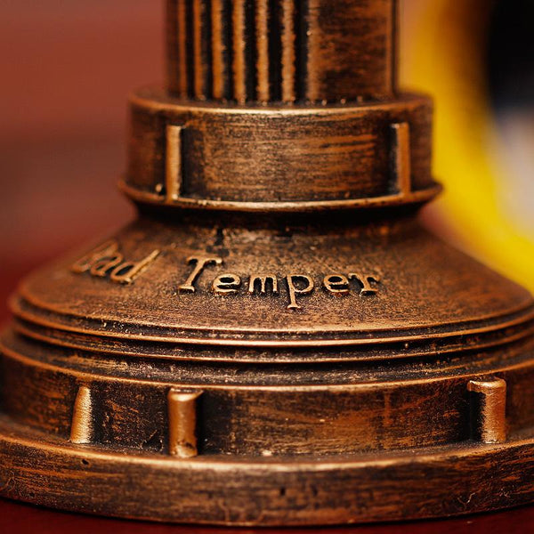 Old Fashioned Wooden Desk Lamp
