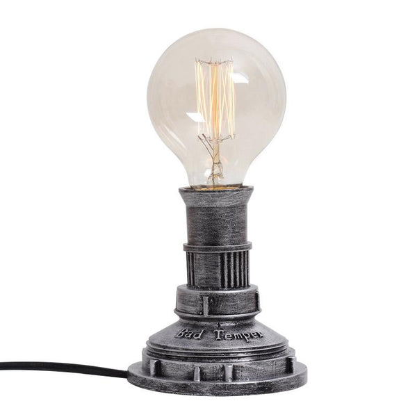 Old Fashioned Wooden Desk Lamp