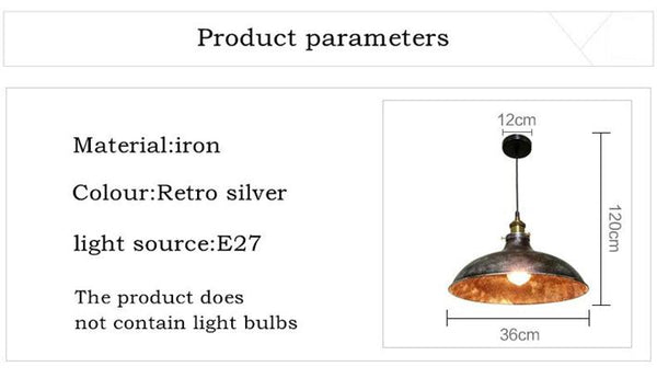 Scallop Vintage Pendant Lamp