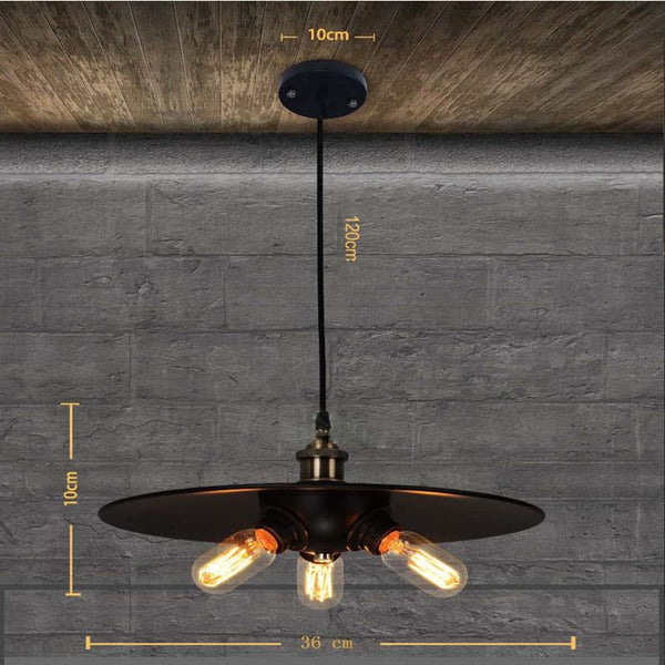 Three Head Pendant Lamp