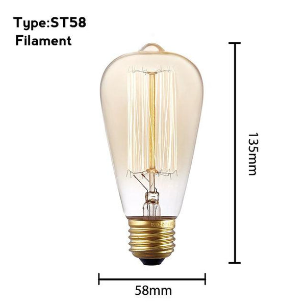 Incandescent Edison Bulbs